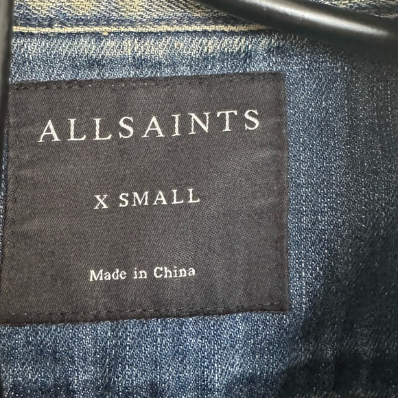 All Saints - Hebden Denim Trucker Jacket - Picture 4 of 5